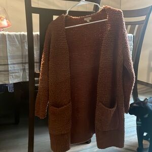 Long cardigan sweater